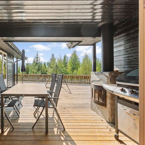 HOUSE 9 people - Verhøf Hytte With Sauna & Hot Tub