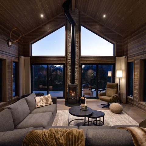 House 6 persons - Saga Hytte With Sauna, Hot Tub & Water View
