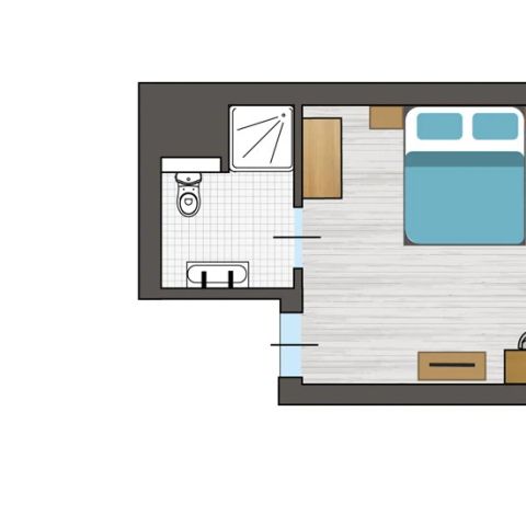 Bedroom 2 persons - Panorama