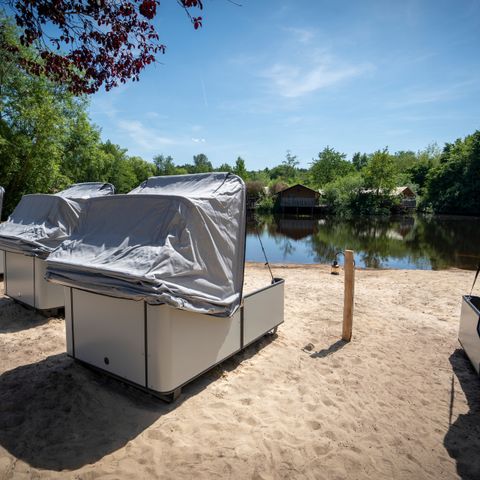 Accommodation 2 persons - Lagoon sleeping beach chair
