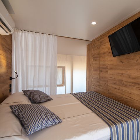 Tent 4 persons - Two bedroom safari tent (2+2)