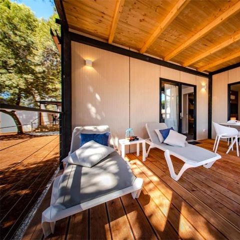 MOBILE HOME 6 people - DELUXE CAMPING VILLA