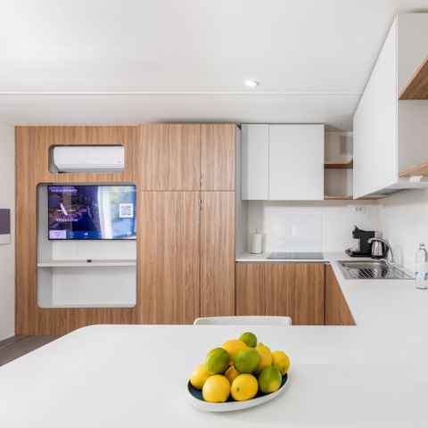 MOBILE HOME 6 people - Deluxe Camping Villa first row to the sea