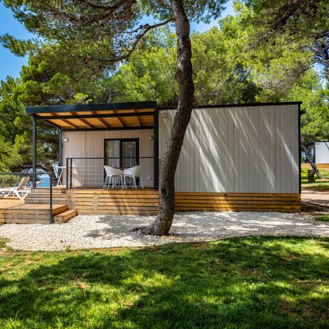 MOBILE HOME 6 people - Deluxe Camping Villa first row to the sea