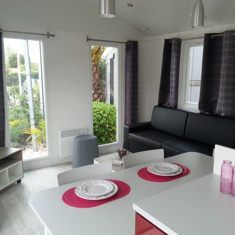 Mobile home 4 persons - Ramatuelle – - VIP Cap Deseo – 34 m² – Sea view and Jacuzzi