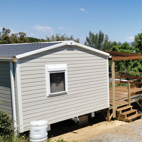 Mobile home 6 persons - Estérel – - VIP Comfort - EVO 29m² – Sea View / Jacuzzi