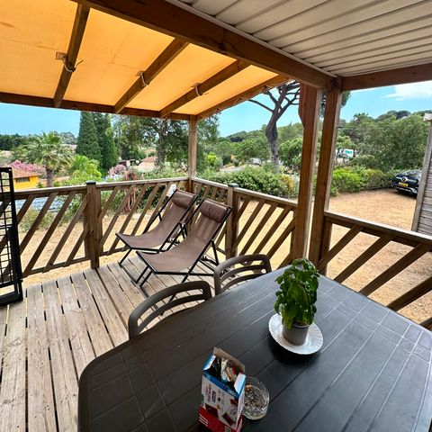 Mobile home 4 persons - Provence – sleeps 4 – 2 bedrooms – air conditioning/TV – 26m²