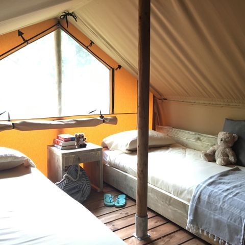 TENT 6 people - Lodgetent incl. sanitary facilities