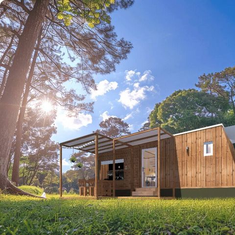 UNUSUAL ACCOMMODATION 4 people - Tiny House | 2 Bedrooms | 4 Pers | Raised terrace | 1 bathroom