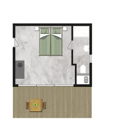 LODGE 2 people - Cocoon de la Semois