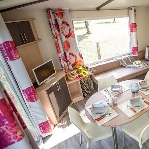 MOBILE HOME 4 people - Cottage Grand Confort Maldives 32m² - 2 bedrooms / COVERED WOOD TERRACE