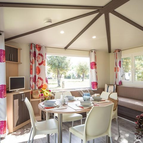 MOBILE HOME 4 people - Cottage Grand Confort Maldives 32m² - 2 bedrooms / COVERED WOOD TERRACE