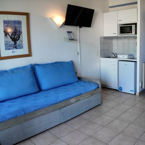 STUDIO 5 people - G/4_STUDIO CABIN SLEEPS 4