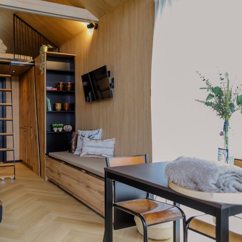 Tiny house 3 persons - Location: Waarde - Luxury