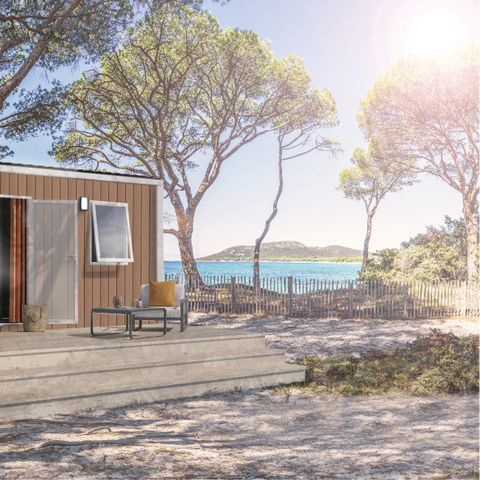MOBILE HOME 2 people - Comfort mobile home - 1 bedroom - semi-covered terrace