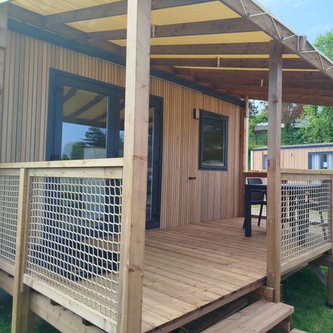 MOBILE HOME 2 people - Comfort mobile home - 1 bedroom - semi-covered terrace