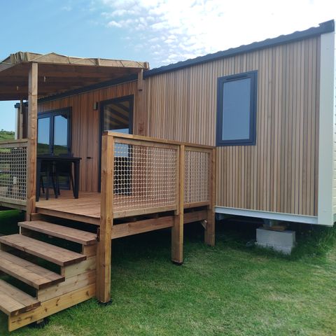 MOBILE HOME 4 people - Comfort mobile home - 2 bedrooms - semi-covered terrace
