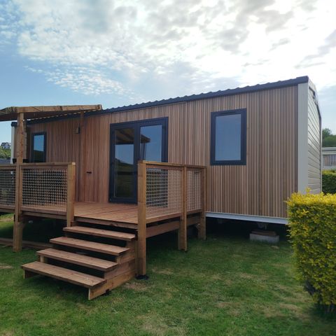 MOBILE HOME 6 people - Comfort mobile home - 3 bedrooms - semi-covered terrace