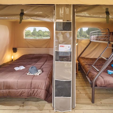 TENT 4 people - Fully equipped tent - 2 bedrooms