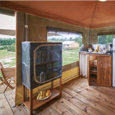 TENT 4 people - Fully equipped tent - 2 bedrooms