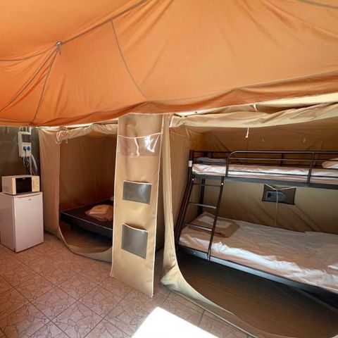 TENT 5 people - Fully equipped tent - 2 bedrooms