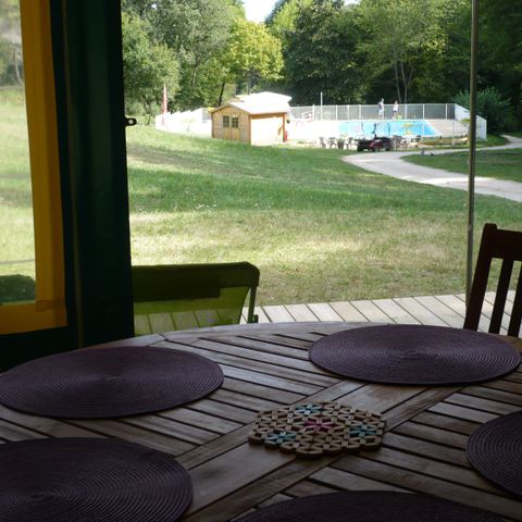 TENT 5 people - Kanada Confort with shower cubicle and toilet