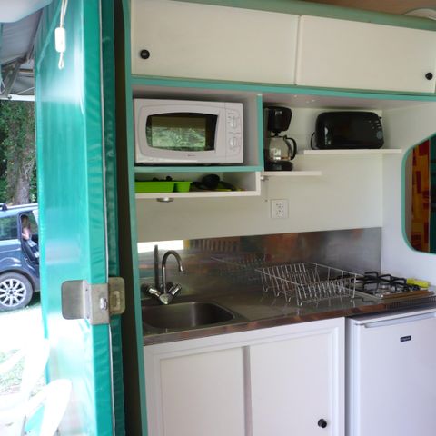 TENT 5 people - Kanada Confort with shower cubicle and toilet