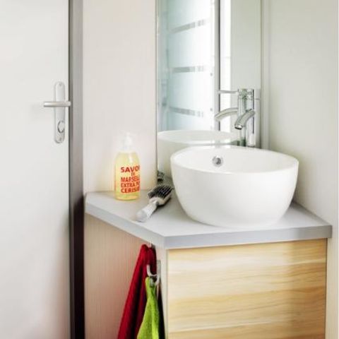 MOBILE HOME 4 people - Premium Capucine - 2 Bedrooms + semi-covered terrace