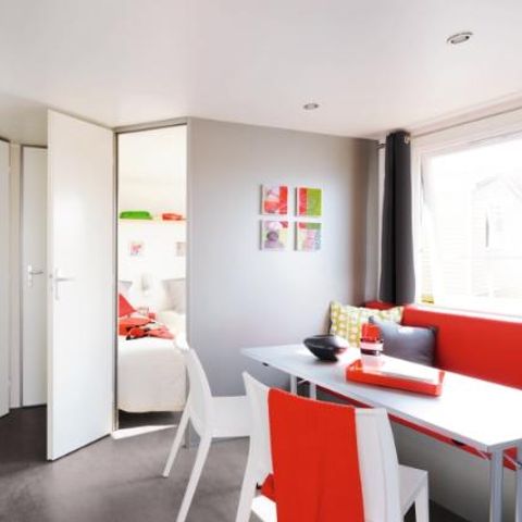 MOBILE HOME 4 people - Premium Capucine - 2 Bedrooms + semi-covered terrace