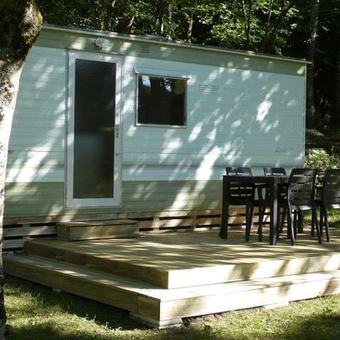 MOBILE HOME 4 people - Tilleul Eco (2 adults + 2 children) - 2 bedrooms without bathroom facilities + 12.50m² terrace