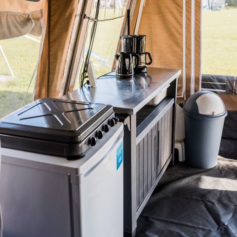 CANVAS AND WOOD TENT 4 people - Glamping tent