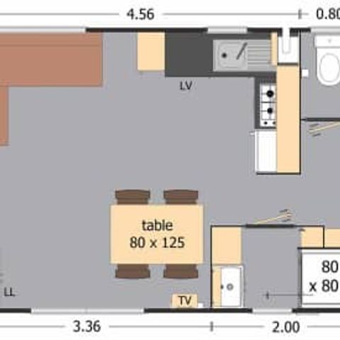 MOBILE HOME 5 people - Elite-Plus