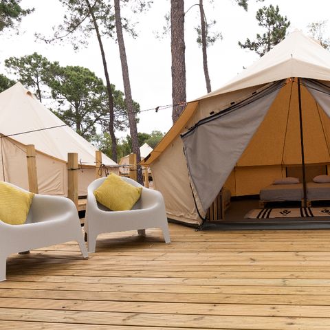 TENT 4 people - TENDA PRÉ MONTADA - 4 PAX