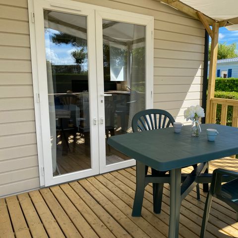 MOBILE HOME 2 people - 1 bedroom - covered terrace