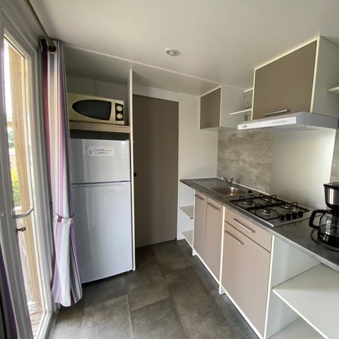 MOBILE HOME 4 people - 2 bedrooms - covered terrace