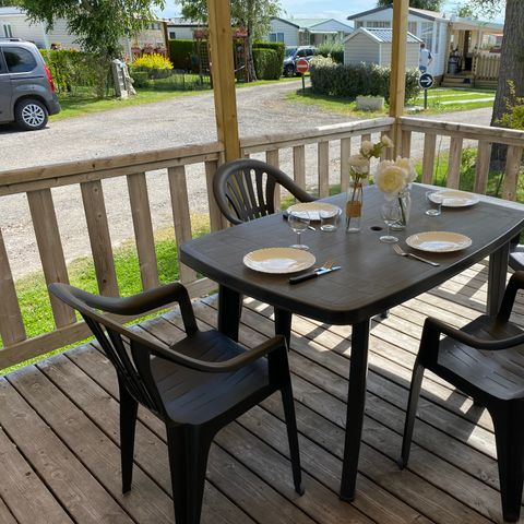 MOBILE HOME 4 people - 2 bedrooms - covered terrace