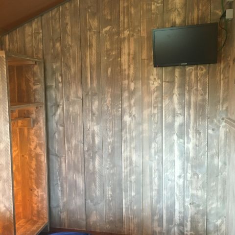 CANVAS AND WOOD TENT 7 people - De Luxe 