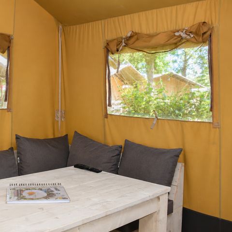 CANVAS AND WOOD TENT 4 people - Comfort
