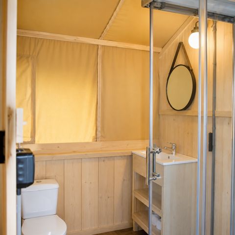 CANVAS AND WOOD TENT 4 people - Comfort