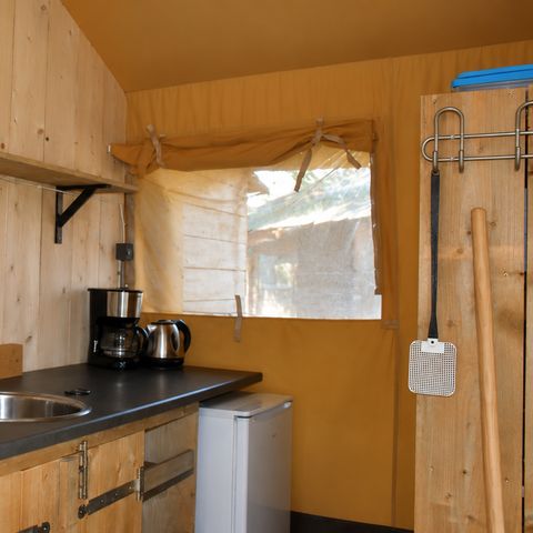 CANVAS AND WOOD TENT 4 people - Comfort