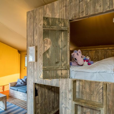 CANVAS AND WOOD TENT 7 people - Glamping Lodge