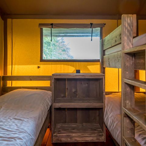 CANVAS AND WOOD TENT 7 people - Glamping Lodge