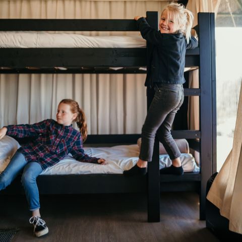 CANVAS AND WOOD TENT 4 people - Cocoon