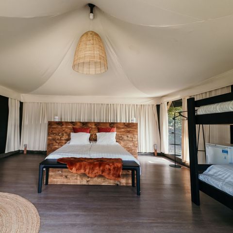 CANVAS AND WOOD TENT 4 people - Cocoon