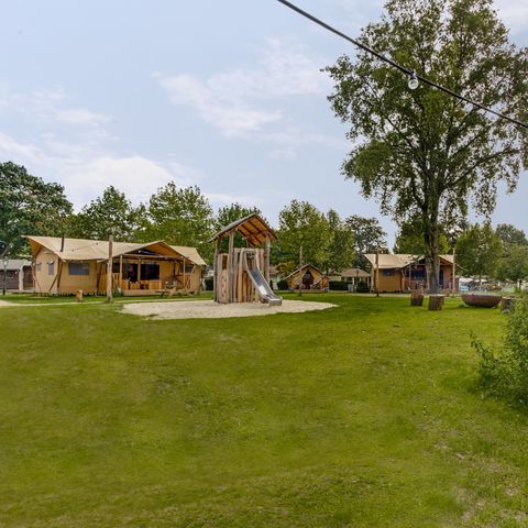 CANVAS AND WOOD TENT 5 people - Duin Lodge