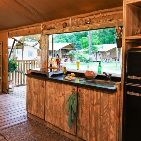 CANVAS AND WOOD TENT 5 people - Duin Lodge