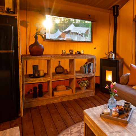 CANVAS AND WOOD TENT 5 people - Duin Lodge