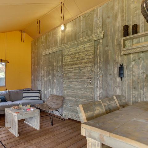 CANVAS AND WOOD TENT 6 people - Duin Lodge