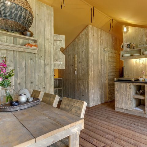 CANVAS AND WOOD TENT 6 people - Duin Lodge