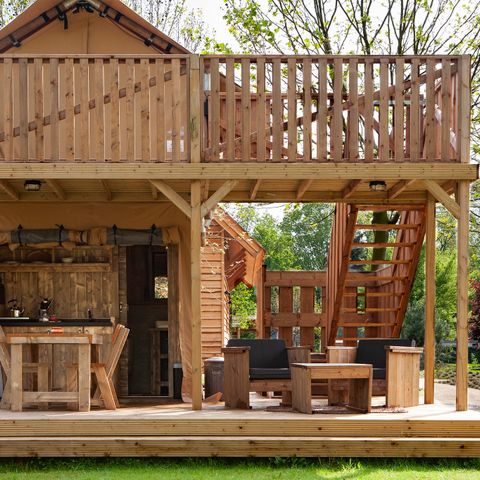 CANVAS AND WOOD TENT 2 people - Bos Lodge Junior
